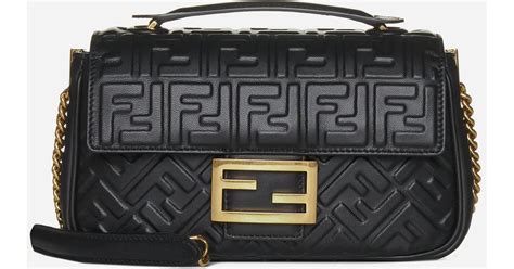 fendi ff motif|fendi baguette black.